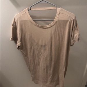 Forever21 open back tee